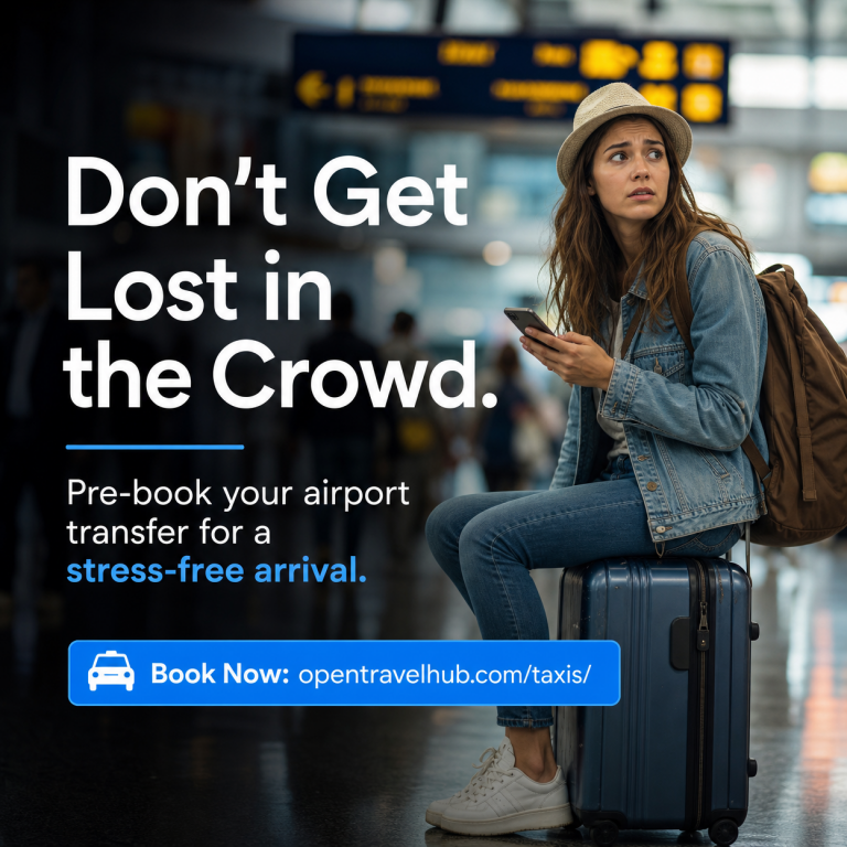 Book Taxis & Airport Transfers Online | Opentravelhub