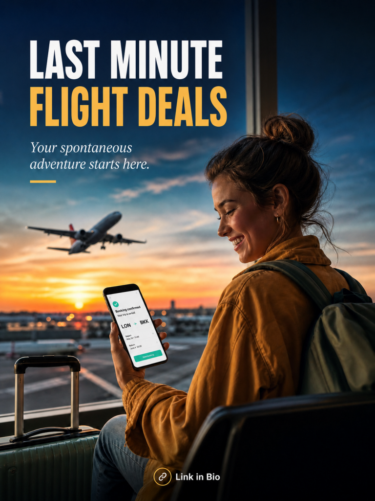 Last Minute Flights & Cheap Deals | Spontaneous Travel - Opentravelhub.